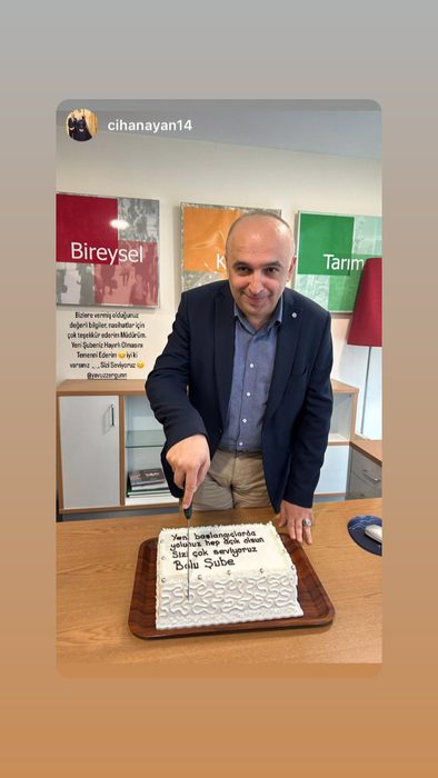 Bolu Şube Vedası